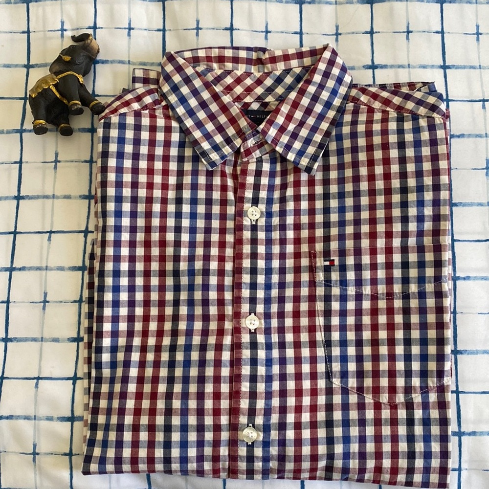Tommy Hilfiger button down shirt kid’s  xl